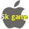 Aplicativo 5k game para iOS
