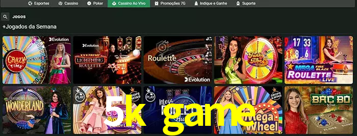 5k game bet
