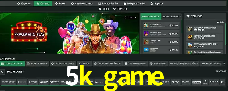 cassino 5k game